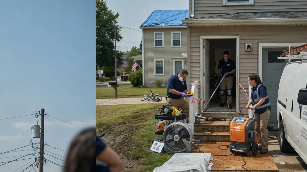 Water Damage Repair in Tiro, OH near me